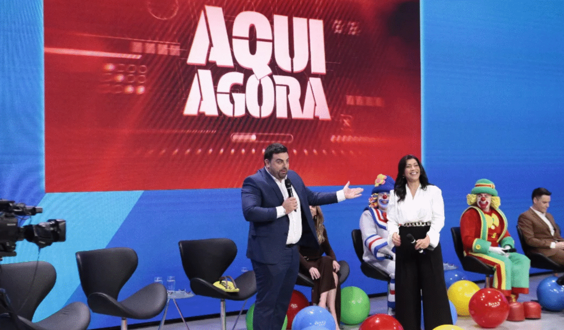 SBT em coletiva do Aqui Agora