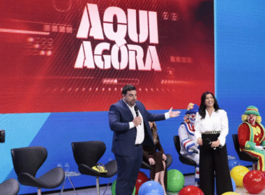 SBT em coletiva do Aqui Agora